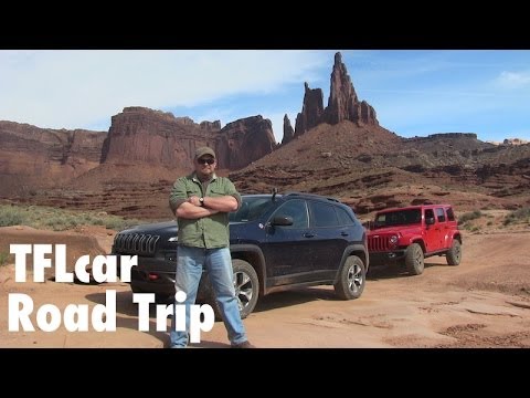 2014 Jeep Cherokee Trailhawk versus Moab's White Rim Trail