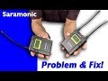 Saramonic Wireless Microphone System Battery Box Jammed Stuck - Problem &amp; Fix