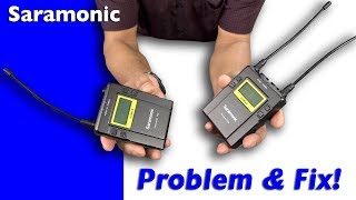 Saramonic Wireless Microphone System Battery Box Jammed Stuck - Problem &amp; Fix