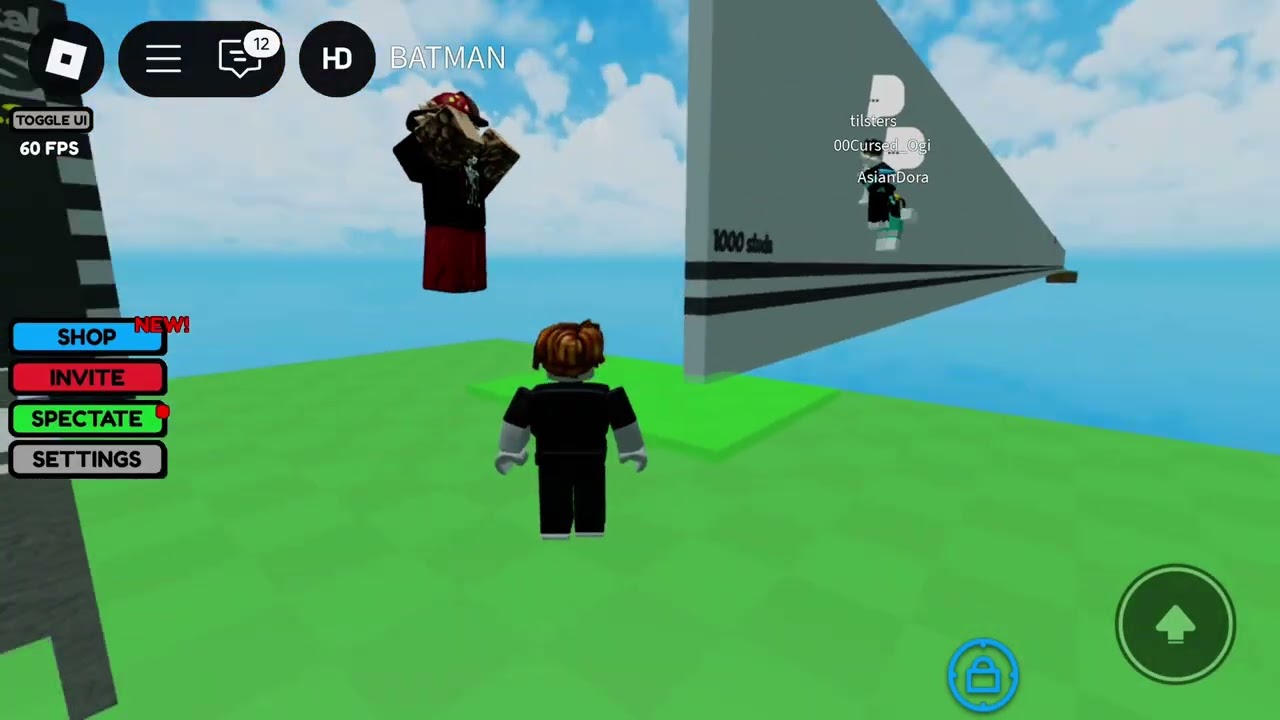 Playing WALL HOP PRACTICE In Roblox YouTube 
