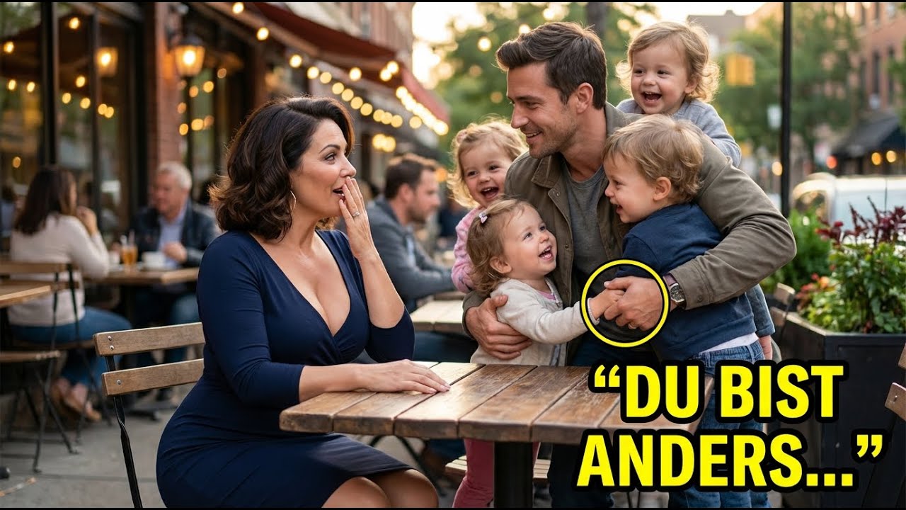 Sie kam mit Drillingen zum Blinddate – was der Single-Vater tat, änderte ihr Leben