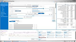 Intel Extreme Tuning Utility Test on Acer Aspire 7 2020