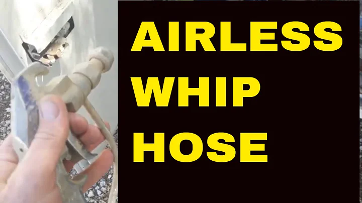 AIRLESS SPRAY TIPS and TRICKS whip hose lengths which one is better