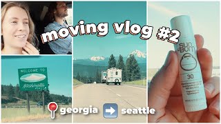 MOVING TO SEATTLE: Driving From Georgia to Seattle in 3 Days! // VLOG