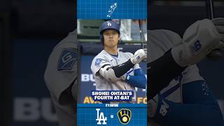 Shohei Ohtani's Fourth At-Bat VS Brewers Game 1