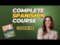 FOOTBALL VOCABULARY IN SPANISH | Step by Step (FREE COURSE) w/book Aula 5 Lesson 126