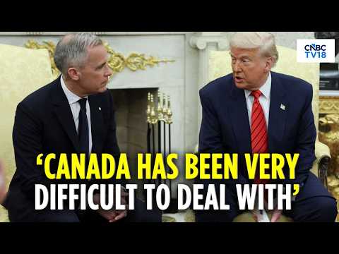 ‘Canada Would Like To Make A Deal, But...’: Trump Turns Up Heat On Canada Over Trade & Tariffs |N18G
