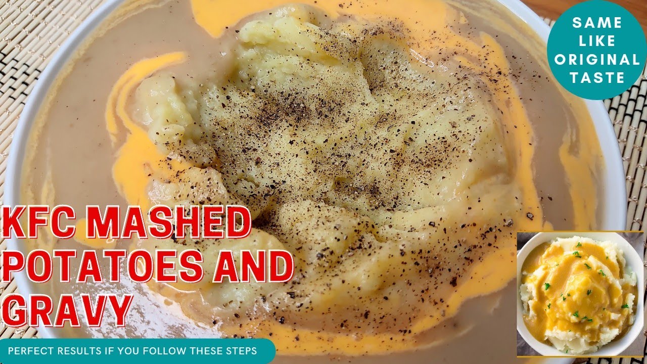 How to make KFC Mashed Potatoes and Gravy Copycat Recipe Mashed
