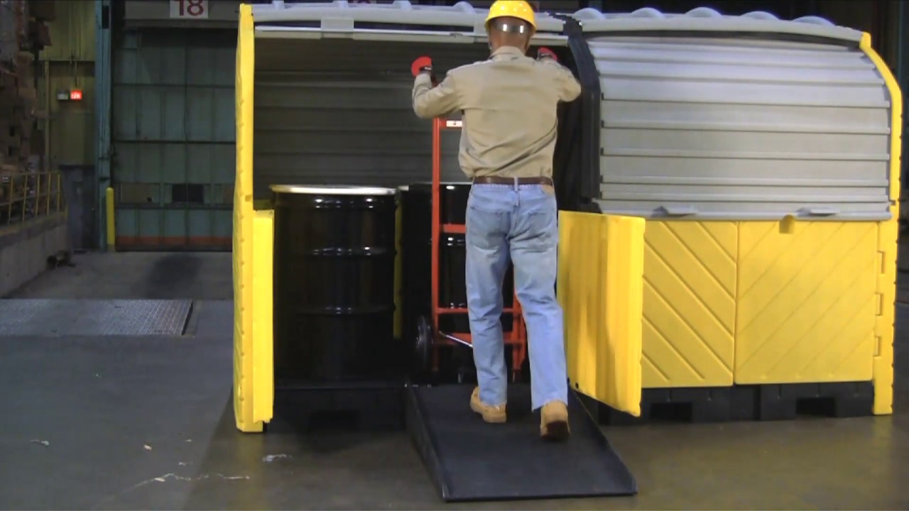 Box d'extension en PEHD Stockage 4 fûts - Réf. : 52025 - TAP France Environnement