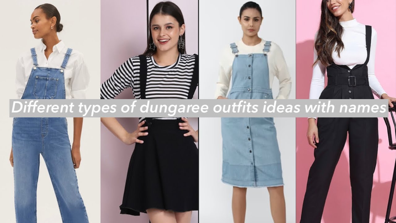 types of dungarees outfits ideas with name | Korean dungaree outfits | outfits for teenagers