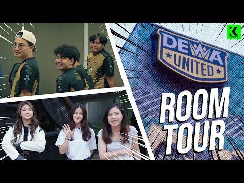 ROOM TOUR DEWA UNITED ESPORTS BERSAMA NOTNOT DAN ANISA RAHIM