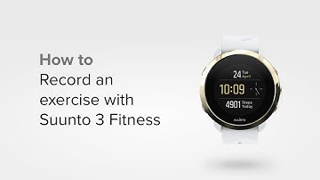 Suunto 3 - How to record an exercise
