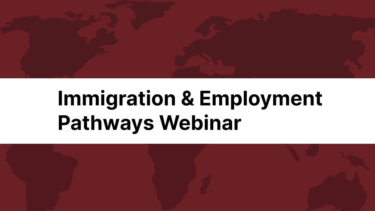 Immigration and Employment Pathways for International Scholars and Students with Diana Vellos Coker