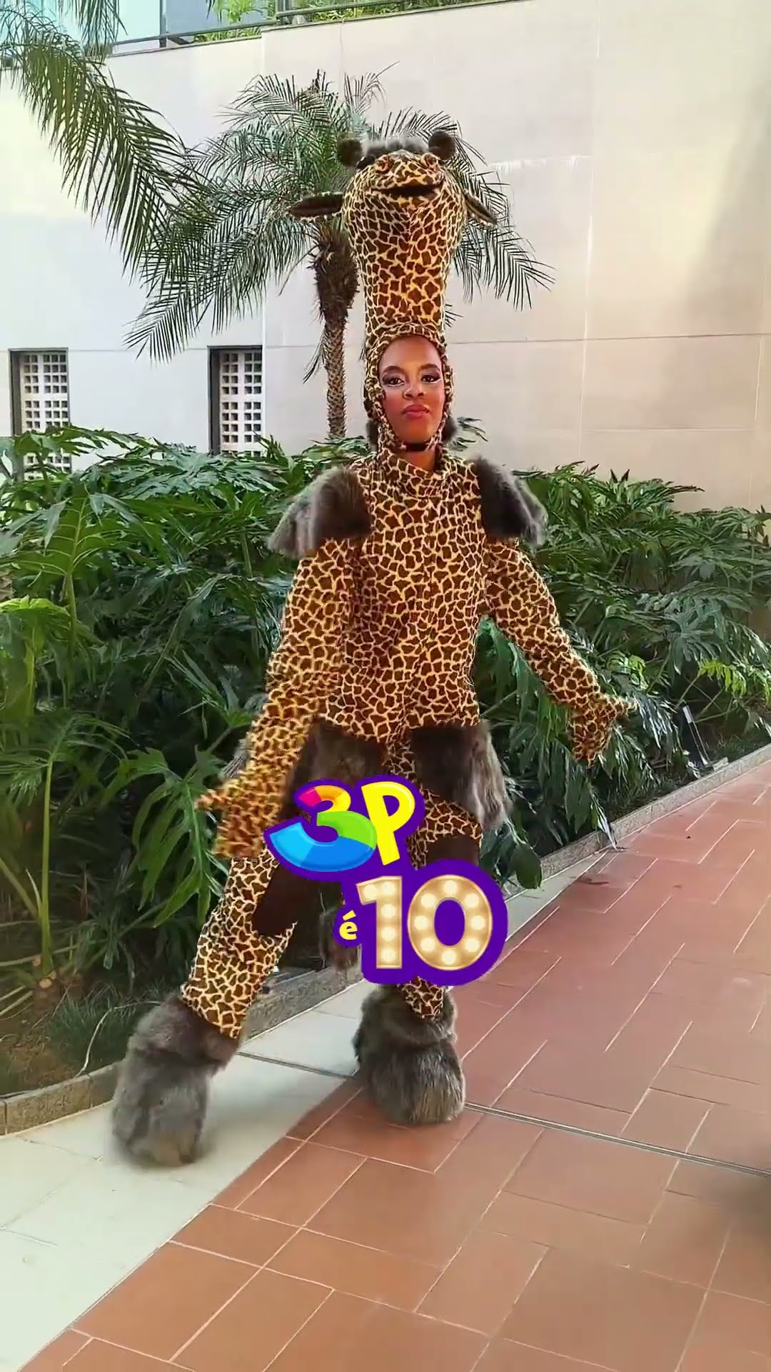 Até a Girafa já sabe… tá chegando o 3P é 10 na sua cidade! Compre já o seu ingresso!