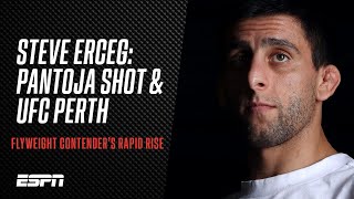UFC flyweight title contender Steve Erceg talks Pantoja fight & UFC's return to Perth | #UFC301