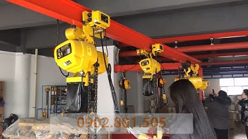 Pa lăng xích điện di động 3 tấn KOIO