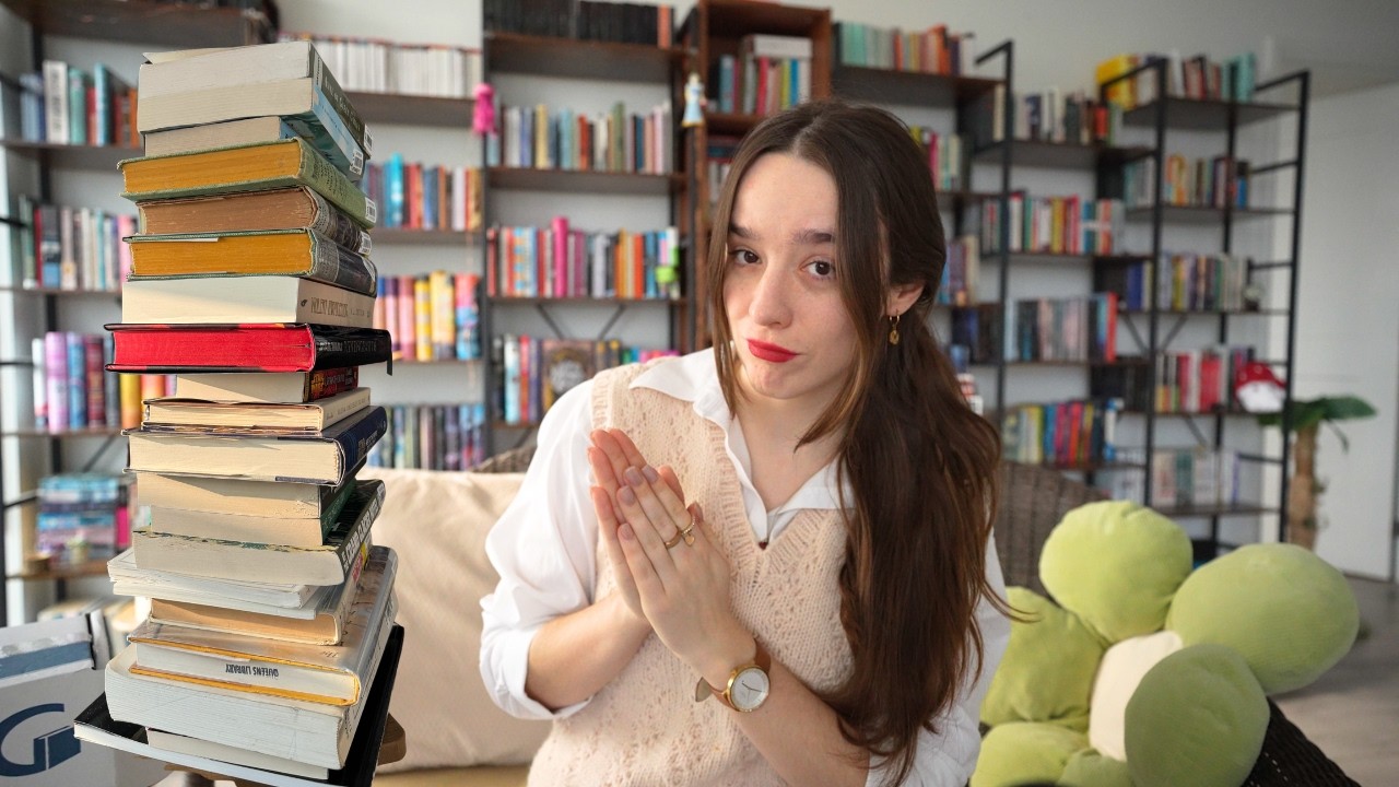 a (mostly thrifted) book haul