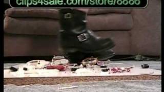 Giantess Sample Cars With Boots