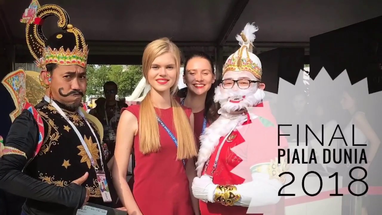 Hanoman & Gatot Kaca nonton Final Piala Dunia 2018 di Rusia!