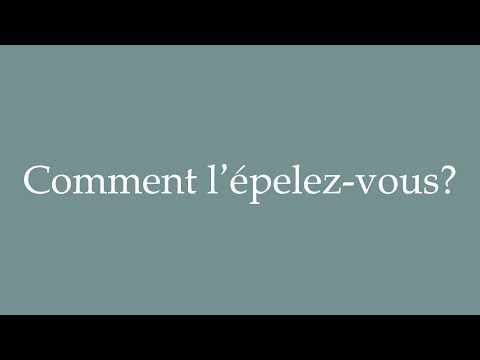 Vidéo: Comment épelez-vous méfiance ?