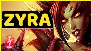 ZYRA VS KHA'ZIX JUNGLE GAMEPLAY