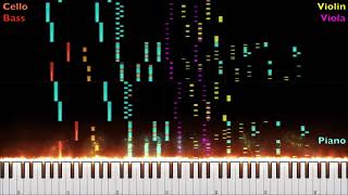 Piano Concerto E-flat major - Frisson 1st mvmt - Clyde Piano