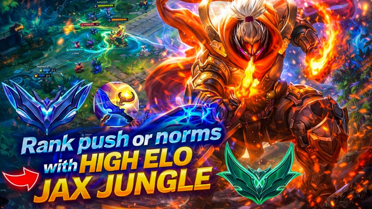 We go Ranks or Norms with SEA Jax Jungle #leagueoflegends #jax