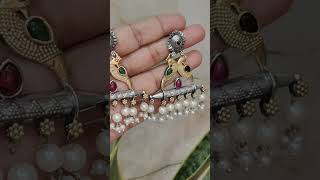 Booking -www.jevaya.com 📞 9064458032#JevayaJewellery #SouthChandbali #ChandbaliEarrings
