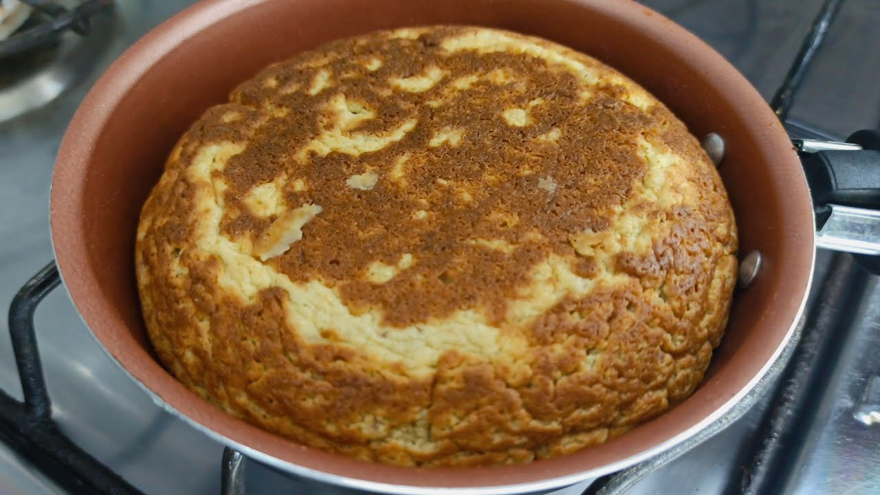 PÃO DE MAÇÃ DE FRIGIDEIRA FEITO COM SÓ 3 INGREDIENTES PRONTO EM 10 MINUTOS PARA O CAFÉ DA MANHÃ