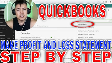 ✅ Hoe u een winst- en verliesrekening maakt in QuickBooks Online 🔴