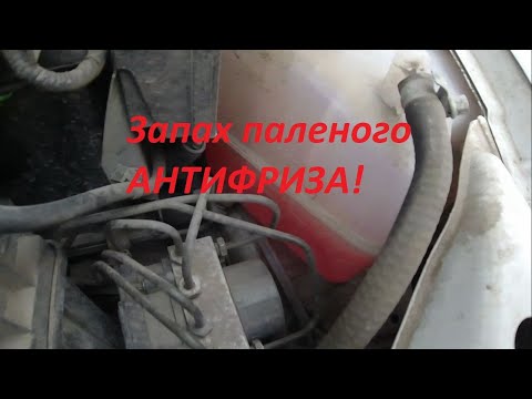 Запах паленого АНТИФРИЗА! - смотрим помпу и ГРМ..!