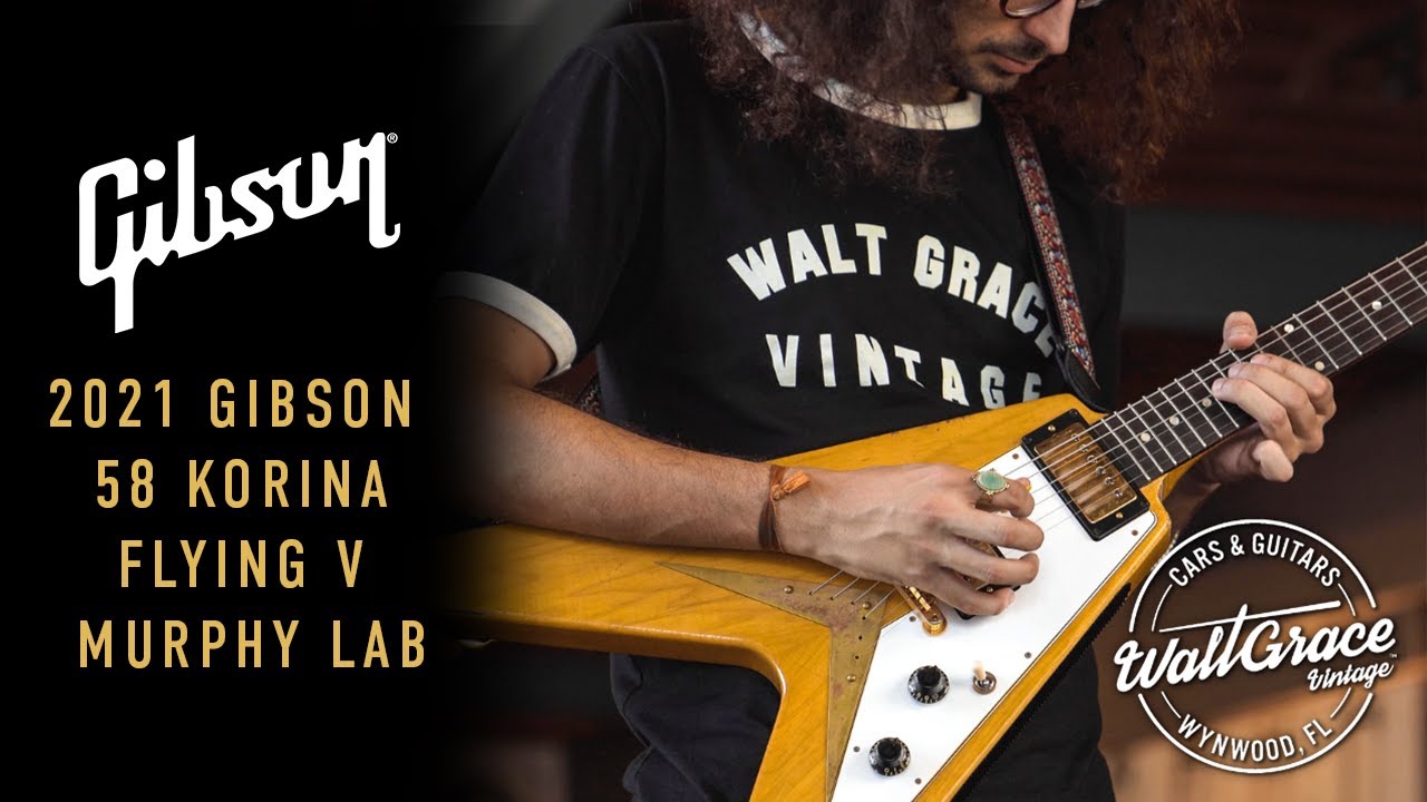 The absolute best from Gibson!: 2021 Gibson Custom Shop 58 Korina
