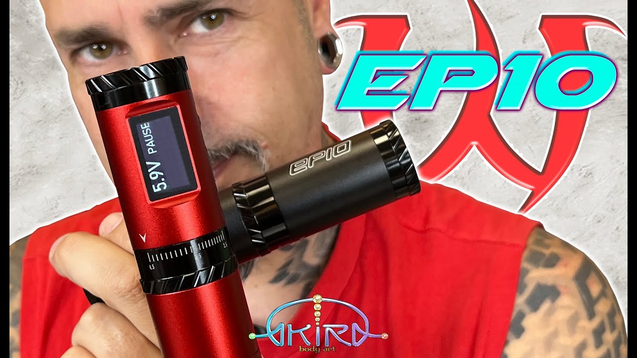 AVA EP10 Tattoo | La Maquina Rotativa Inalambrica con mas HYPE!!