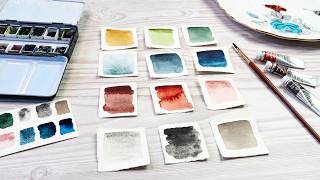 Watercolour Palette Cleanup - Getting Set For New Paintings
