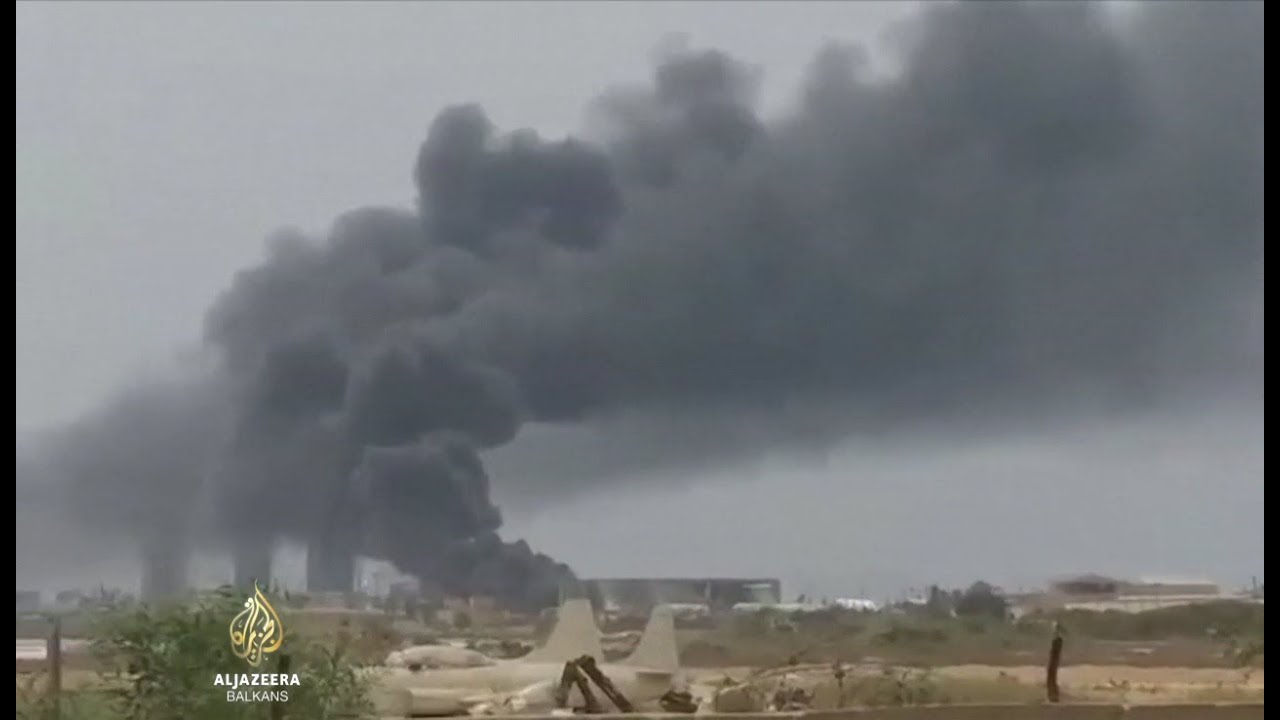 الحكومة الليبية تتعهد بالرد على الهجوم على المطار