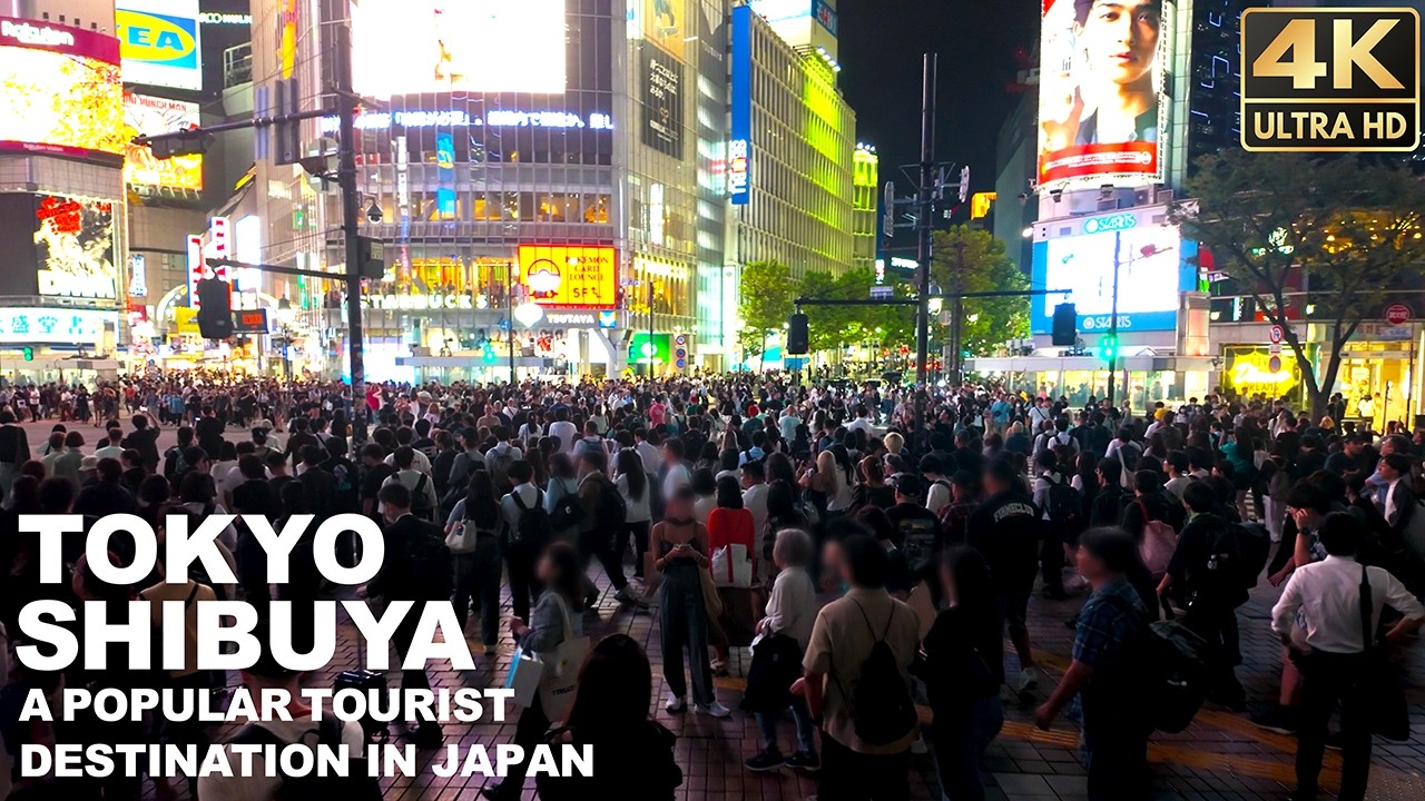 [4K]🇯🇵 Friday night in Shibuya. October 3, 2025. Daily scene at Japan's popular tourist spot. 渋谷の記録