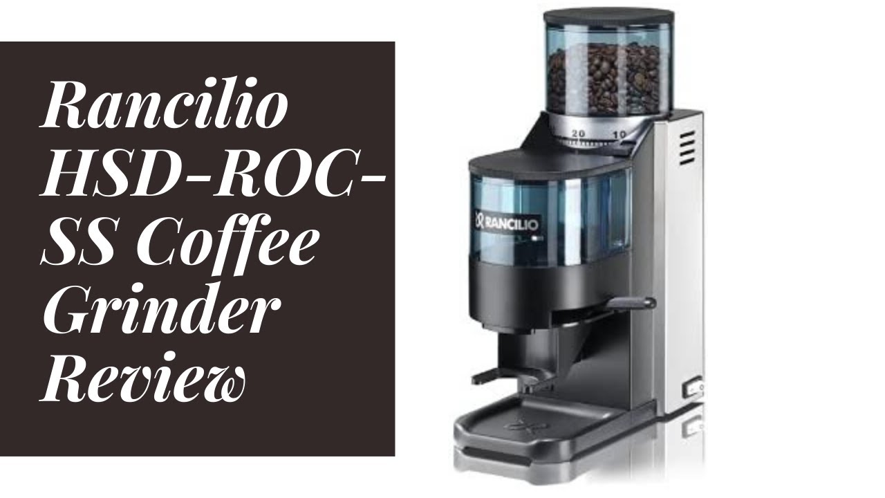 Rancilio HSDROCSS Rocky Espresso Coffee Grinder Review with Doser