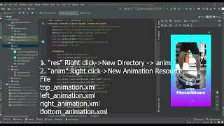 Splash Screen 4. Animation Design xml
