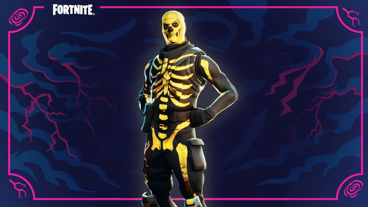 New 18.20 update new golden skull trooper...