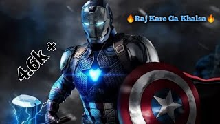 Raj Karega Khalsa | ft. Avengers | Iron Man | Captain America | Thor | Hulk |