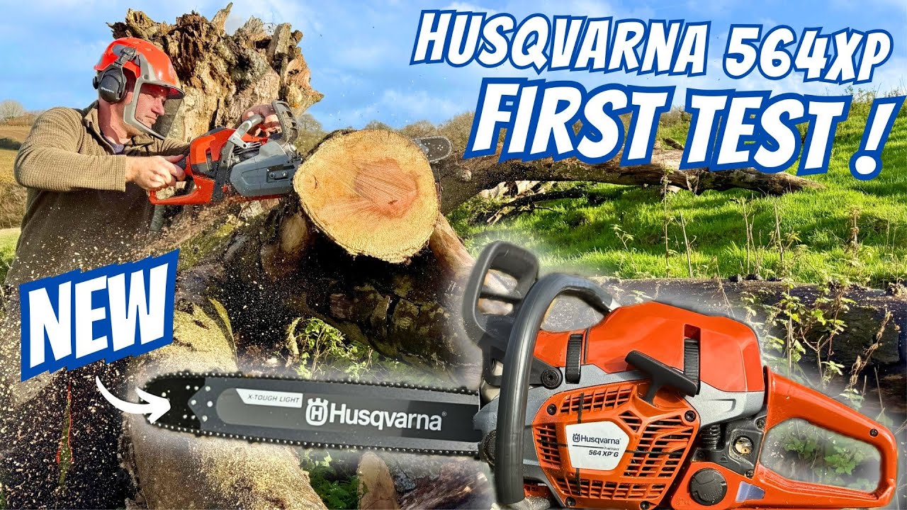 Бензопила Husqvarna 564 XP с системой впрыска топлива — ПЕРВОЕ ТЕСТИРОВАНИЕ!
