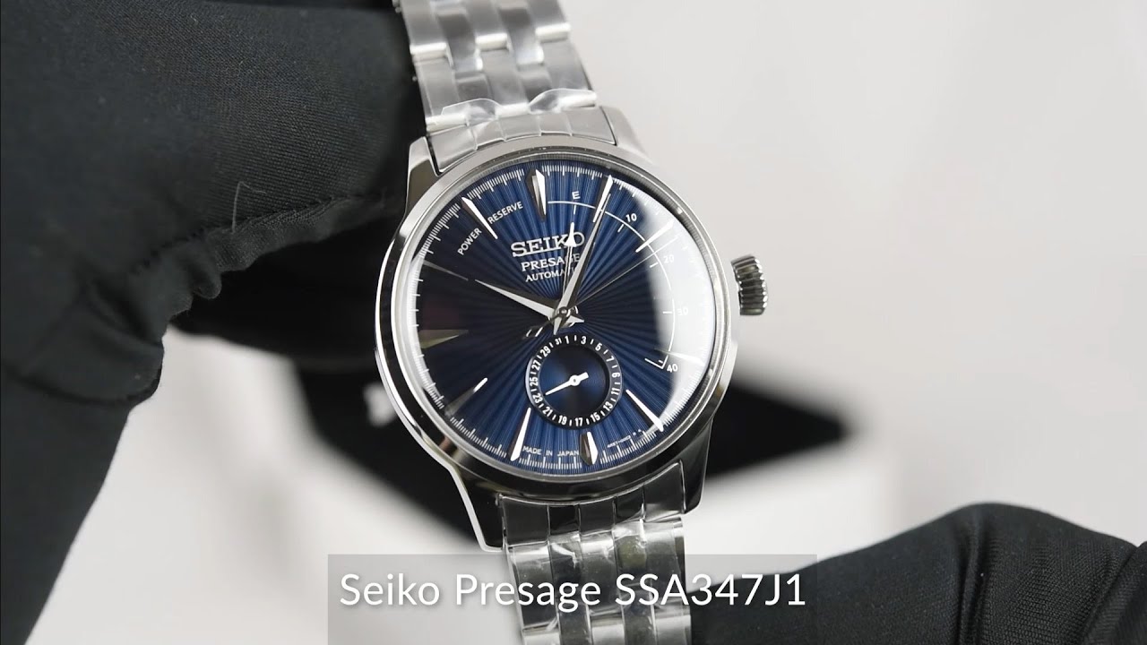 Seiko Presage SSA347J1 - YouTube