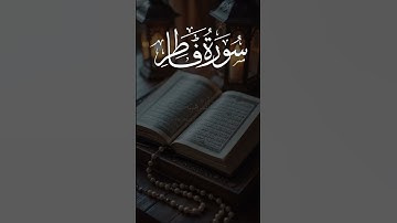 🌿 Surah Fatir (سورة فاطر) | A Powerful Reflection on Creation & Divine Mercy 📖✨