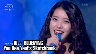 [Clean MR Removed] 200918 IU(아이유) 'BLUEMING'  Mr제거 | You Heeyeol’s Sketchbook Wealth