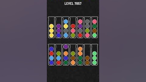 Ball Sort Puzzle Level 7857