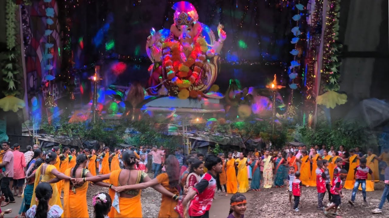 🙏🙏 Ganpati Visarjan Dance/Kainad Kompada Full Injoy 