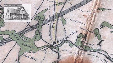 ArcPro Animation of 1923 Canoe Trip in Algonquin Park