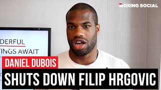 Daniel Dubois SHUTS DOWN Filip Hrgovic Sparring Claim