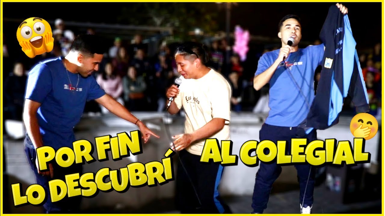 POR FIN LO DESCUBRÍ AL COLEGIAL - Alvaro Sin Apellidos 2024