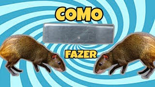 COMO FAZER PIO DE CUTIA EM ALUMÍNIO